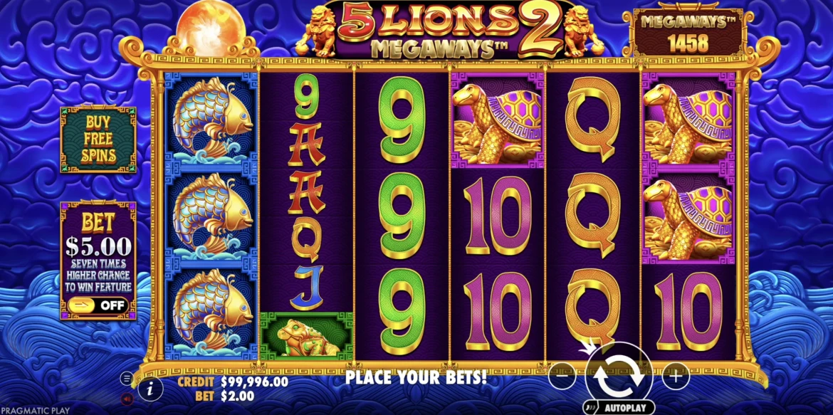 5 Lions Megaways 2